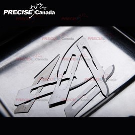 PRECISE CANADA: Black Color Plastic Handle, Scalpel Handle # 4 for #20#21#22#23#24 Blades