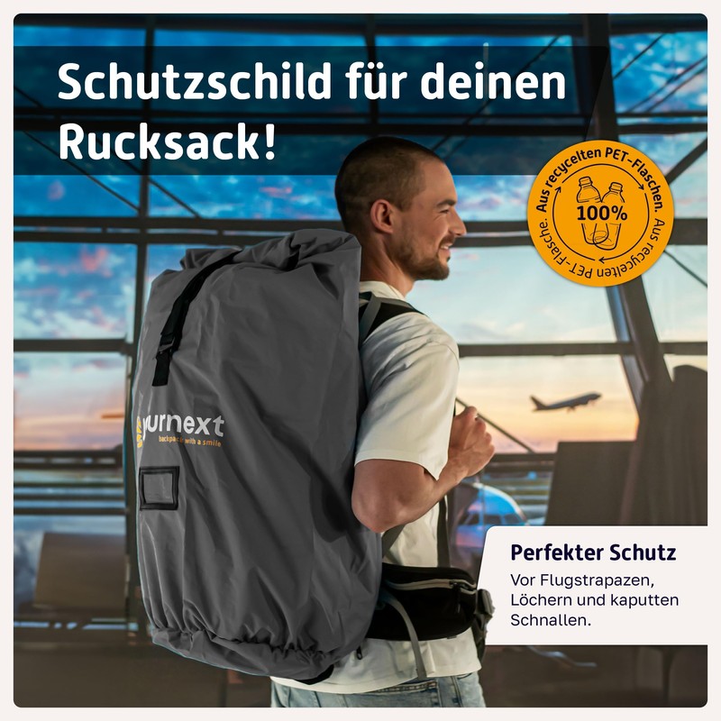 Journext 2 in 1 Backpack Protective Cover & Rain Cover/Flight
