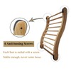 NUIBY Non-Toxic Cedar Sauna Backrest for Barrel or Infrared Sauna,