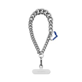 CASETiFY Curb Chain Wrist Strap - Glossy Silver
