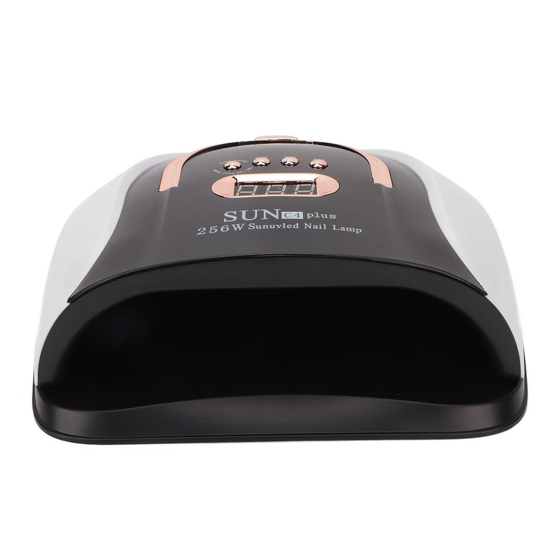 256W Nail Gel Curing Lamp Various Time Setting Detachable Bottom