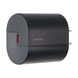 Verizon 30W Fast Charge USB-C Wall charger - Black/Red