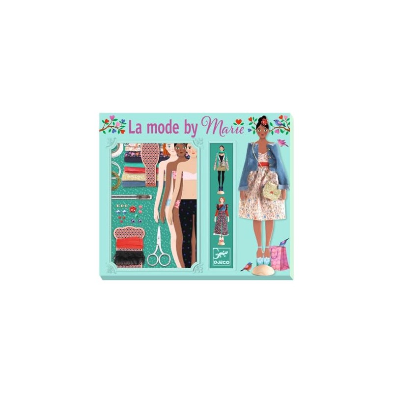 Djeco Marie Fashion in the Laboratory, Multi-Colour, for Children from