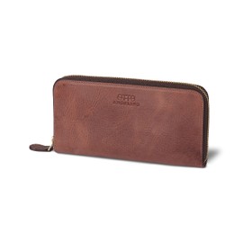 Otto Angelino Zippered Clutch with Phone Compatible Slots
