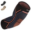Kunto Fitness Elbow Brace Compression Support Sleeve for Tendonitis, Tennis