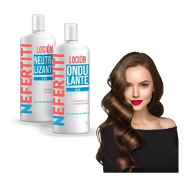 Kit Loción Ondulante + Neutralizante Rizos 1l Fler Nefertiti