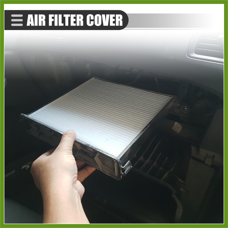 HOPESPANNER Cabin Air Filter Cover, for Jeep Cherokee 2014-2020, Plastic,
