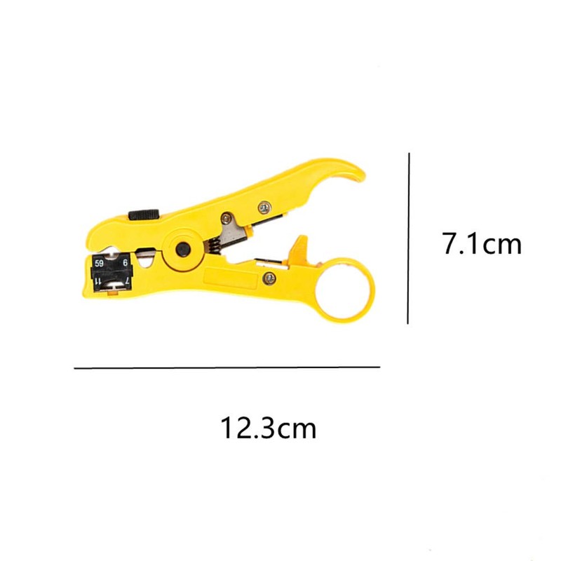 Wire Stripping Tool for Coax and Data Cable Cable Stripper