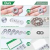 230 Pcs Large Flat Washer Set, 304 Stainless Steel Flat