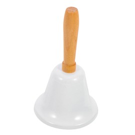 MAGICLULU Christmas Hand Bell Metal Santa Bell Handle for Bar Restaurant and Holiday Decor for Crafting and Signaling