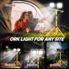 22000 Lumen Work Lights with Stand, 2 Adjustable Head LED