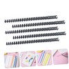Operitacx 1set Plastic Coil Wire Binding Spines Spiral Ring Binder