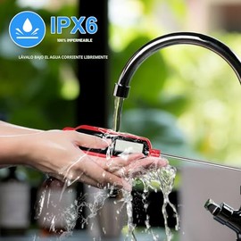 Lonicera Termómetro digital impermeable para alimentos, líquido, agua, vela, sonda de lectura instantánea para temperatura interna de cocción, con ret