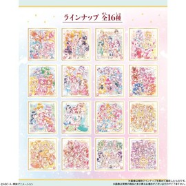 BANDAI Pretty Cure Shikishi ART-20th Anniversary Special 2, Box of 10 (Shokugan)