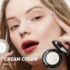 Single Matte White Eyeshadow,Pressed Fine Powder Eyes/hadow,Matte White Eyesha/dow with
