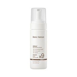 Blanc Nature 9x Houttuynia cordata Bubble Cleansing Milk 150ml 1 unit / 블랑네이처 9배 어성초 버블 클렌징 밀크 150ml 1개