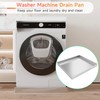 jkxoo Washing Machine Pan-27" x 25" x 2.5" Heavy Duty