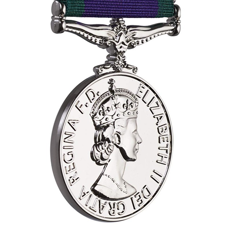 The Commemorative Coin Company Full Size Replica General Service Medal.