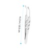 Healeved Meibomian Gland Expressor Meibomian Gland Eyelid Tweezers Professional Eyelid