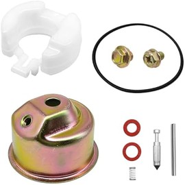 Carburetor Repair Kit Pressure Washer and Small Engines Fit for Hon-da GX120 GX160 GX200 GXV120 GXV140 GXV160 - Includes Needle Bowl Float Gasket Seal Pin Bolts Washers and Sealing Screws