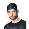 UA HeadBand Black / White ONESIZE, black white