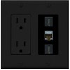 RiteAV - 15 Amp Power Outlet 2 Port HDMI 1