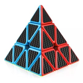 La Fabrica Del Juego Cubo Magico Pyraminx Carbon Fiber 3x3 Destreza