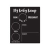 My Baby Bump Pregnancy Timeline / 10"x 12" Chalkboard Style