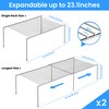 Tomorotec Stainless Steel Expandable Kitchen Storage Organizer Spice Rack Cabinet