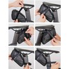 UNIQOCK Bicycle Saddle Bag, Waterproof, Seat Bag, Tail Bag, 2.3