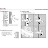 Berta 6-Pack Full Overlay Frameless Soft-Close European Hinges, 110° 3D