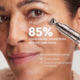 SEYOUL Crema Contorno de Ojos con Niacinamida + Péptidos + Cafeína, Eye Cream Coreano con Masaje Vibratorio e Iones Negativos, Ayuda con Ojeras y Bolsas, 20 g