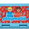 Spreadshirt Playmobil Logo and Classic Figures Lunchbox, One Size, Sapphire