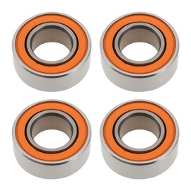 SG Store 4pcs 5x10x4mm Stainless Steel Hybrid Ceramic Ball Bearing Suitable for Most Fishing Gear