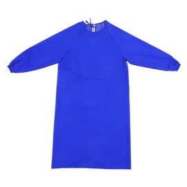 Operitacx Long Sleeve Apron for Cooking Cleaning Adaptable Design for Home Work Oil Resistant Smock for Dishwashing Dog Grooming Women Kitchen Wear