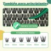 Extensiones De Pestañas Kit 144pcs Mixta Gruesa Y Natural