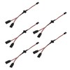 INJORA Magnetic Snap-on JR 1-to-2 Y Cable for RC Models,