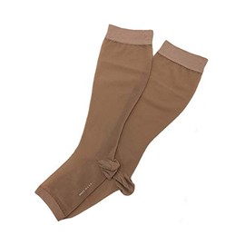 Medical Elastic Stockings rekkusufitto rxfit Thin Socks Toe Free Medium Pressure Large midyiamube-zyu 1053 