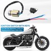 Tektall 71441-94 Ignition Switch with Keys Compatible with Harley Sportster