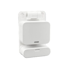 Garage Door Contact Sensor Mounting Bracket Designed for SimpliSafe Alarm Contact Sensor (3rd gen). Garage Door security accessory (Mounting Bracket ONLY) - Simple install & effortless battery Replcmt