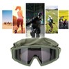 Protective Goggles Impact Resistance 3.8mm Thick Lens Comfortable Fit UV