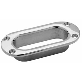 Attwood Stainless Steel Oval Hawse Pipe 4x1 662233