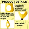 EujRcf Banana Hat, 55cm Funny Yellow Banana Hat, Reusable Cosplay