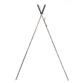 Hammers Camouflage Lightweight Foldable Bungee Shock Corded Collapsible Shooting Varmint Hunting Bipod Cross Sticks Stix