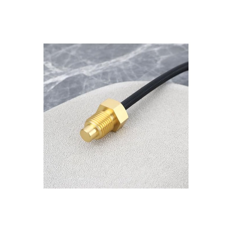 Motorcycle 2-Pin Water Temperature Meter Sensor Lines Measuring Cable M10