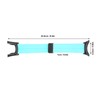 Silicone Watch Strap Waterproof Magnetic Folding Buckle Replacement Watchband for