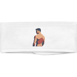 'Minimalist Muscular Man ' Beauty Head Band/Hair Band (HB00036699)