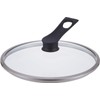 Thermos Stand Glass Lid KLH 24cm Compatible Black KLH-024 BK