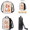 Flashideas Cute Corgi Kids Backpack Set of 3 School Backpack