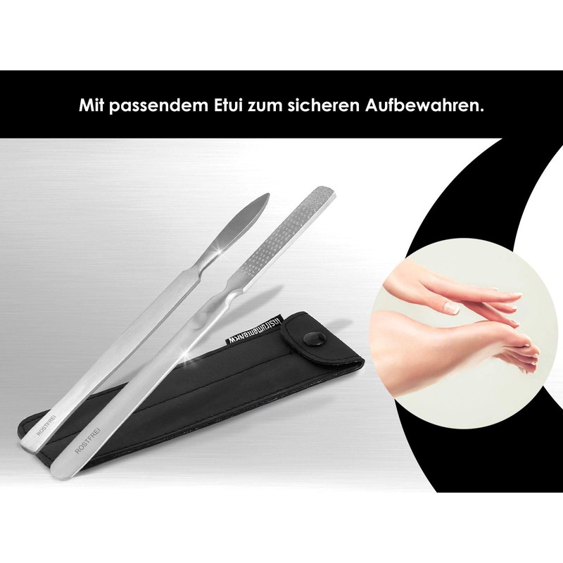 Professional Callus Rasp Pedicure Set Callus File in Case Foot
